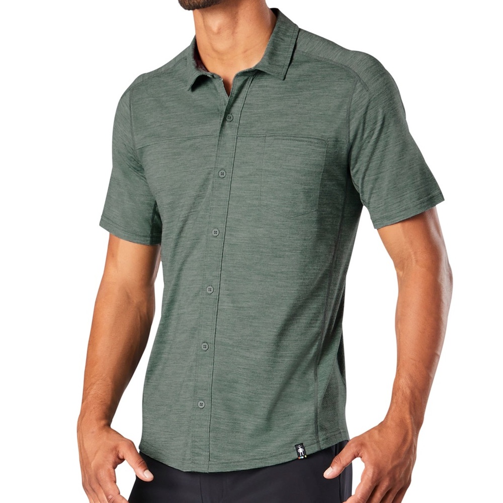 Smartwool button down - image 1